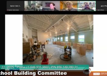 School Building Committee tackles fence replacement, temporary parking and storage issues